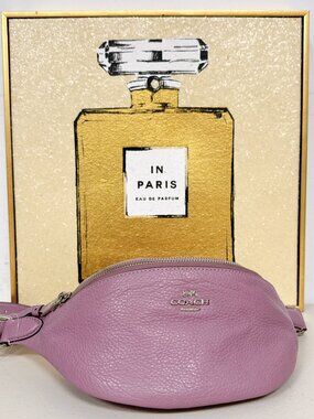 Coach F48738 Pebble Leather Belt Bag